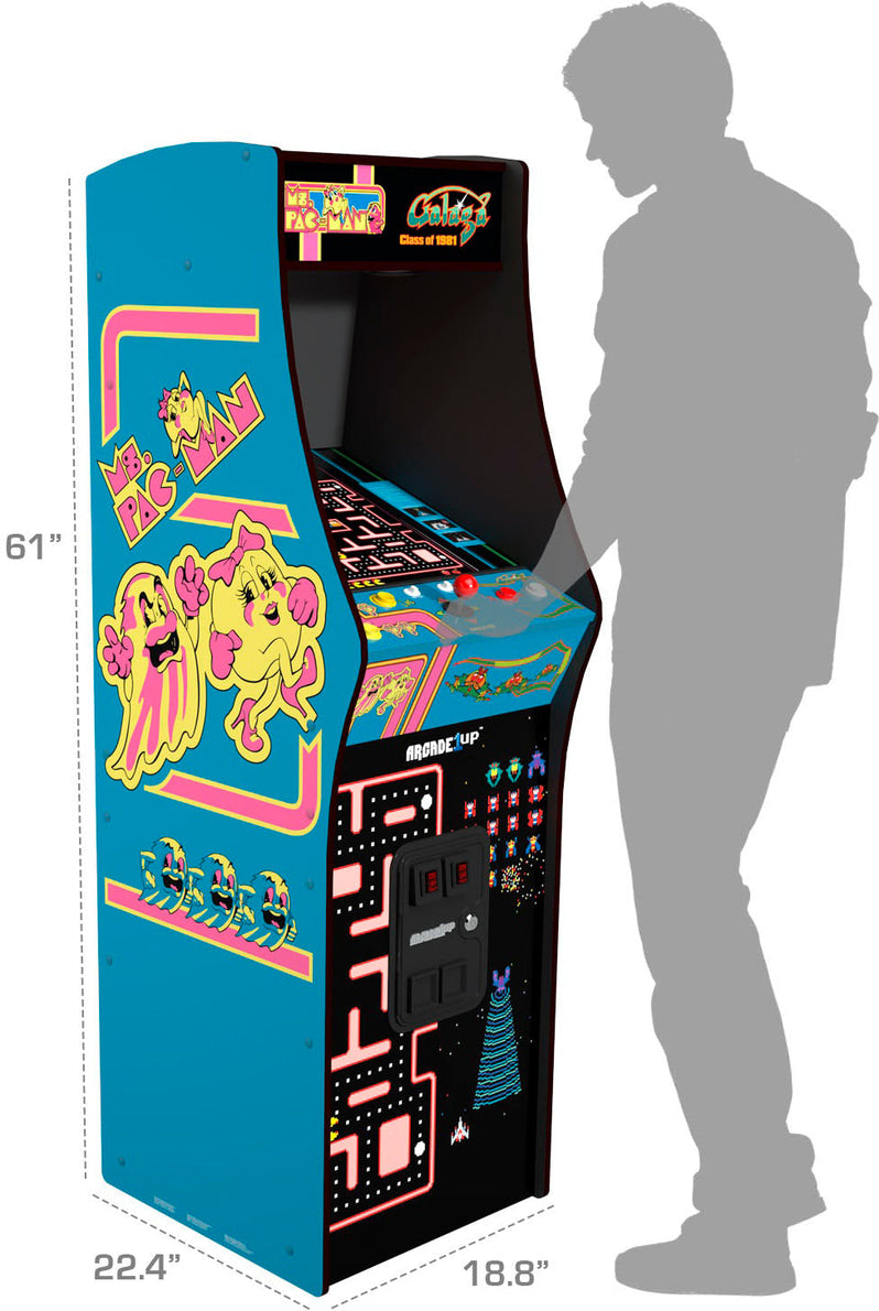 Arcade1Up Class of 81 Deluxe Arcade Game, Blue Retro Gaming Console