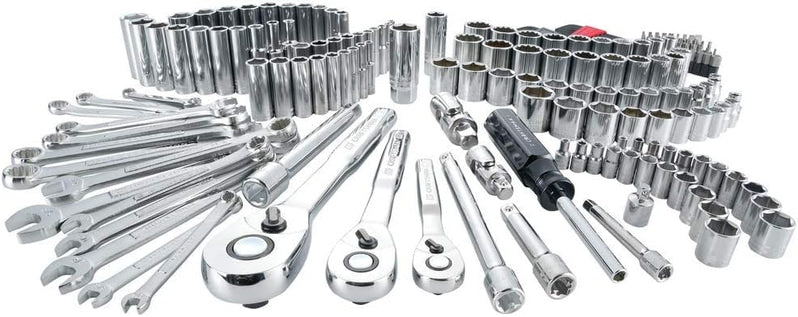 CRAFTSMAN Mechanics Tool Set, 1/4 and 3/8 Inch Drive, 189 Piece (CMMT12134)