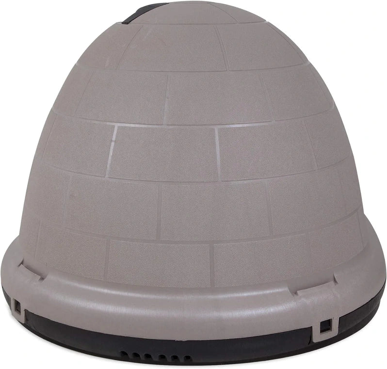 Petmate Indigo Dog House (Igloo Dog House, Made in USA with 90% Recycled Materials, All Weather Protection Pet Shelter) for XL Dogs 90 to 125 pounds, Made in USA