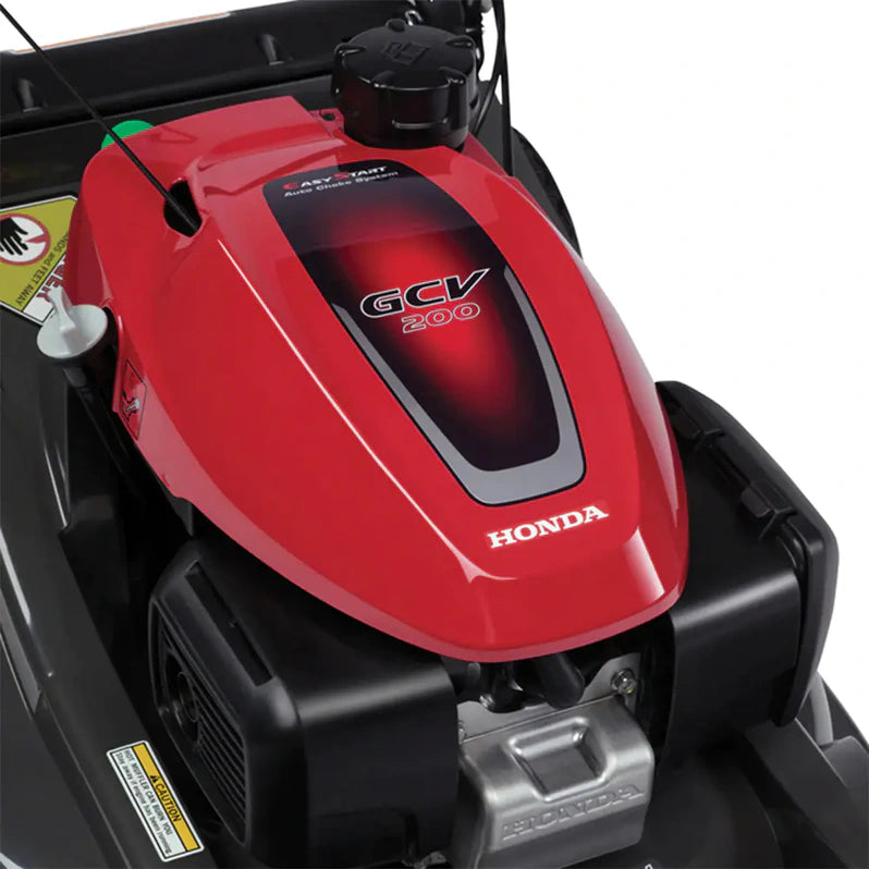Honda 21-in Nexite Deck Self-Propelled Lawn Mower Versamow 4-in-1 System Hydrostatic Drive Electric Start GCV200 Engine with Roto-Stop