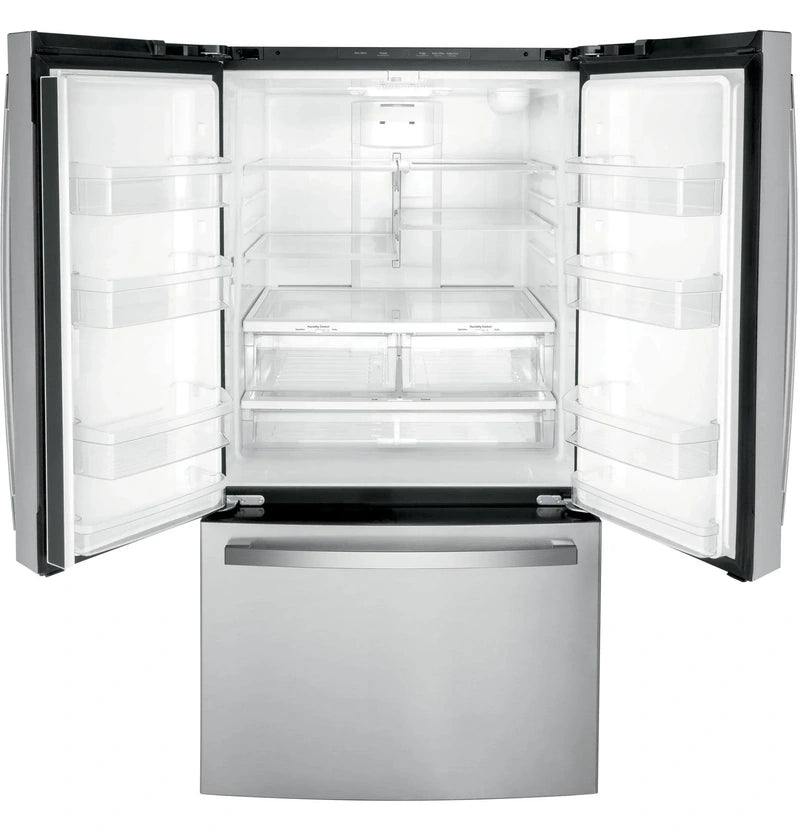 GE 27.0 Cu. ft. Fingerprint Resistant Stainless Steel French Door Refrigerator