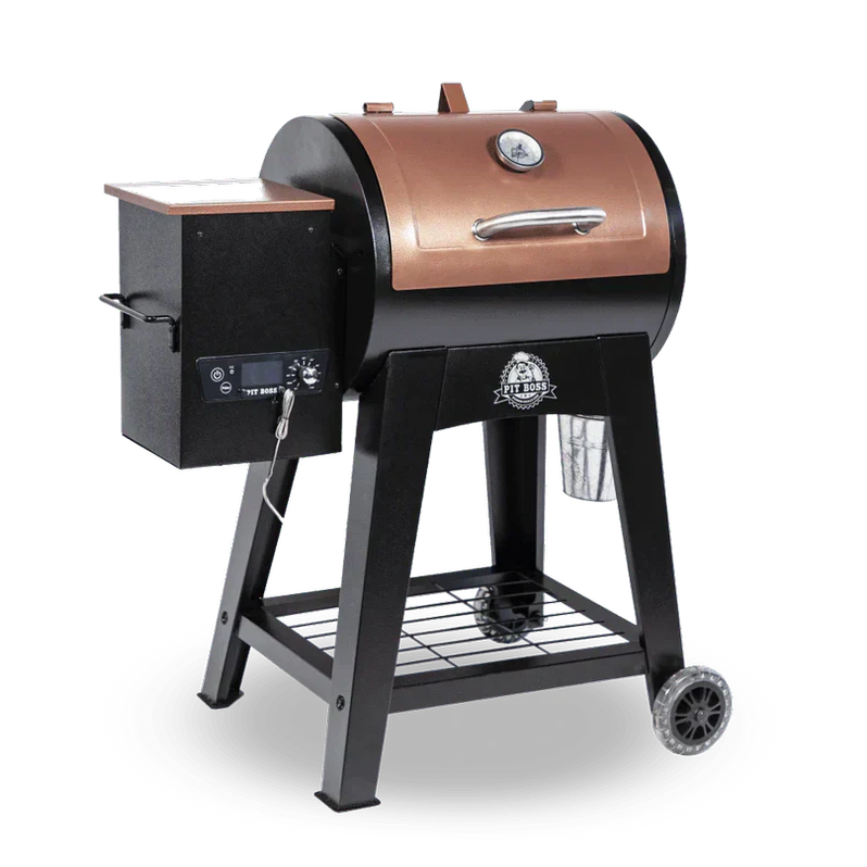 Pit Boss Lexington 540 sq. in. Wood Pellet Grill w/ Flame Broiler and Meat Probe
