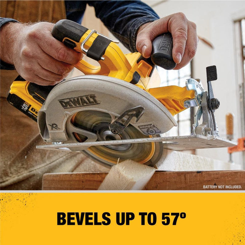 20V MAX 7 1/4 Circular Saw and Lithium Ion Battery Starter Kit